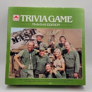 Golden M*A*S*H Edition Trivia Game Board Game 4154 Vintage 1984 Good